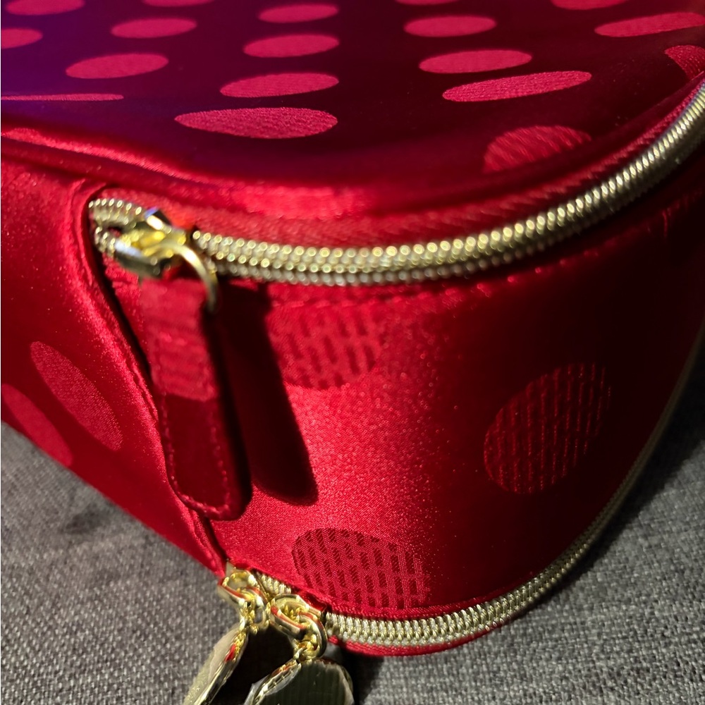 Estee Lauder Red Polka Dot‎ Cosmetic Case - Picture 3 of 16